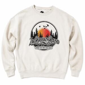 Zac Brown Band From The Fire Tour 2023 crewneck sweatshirt